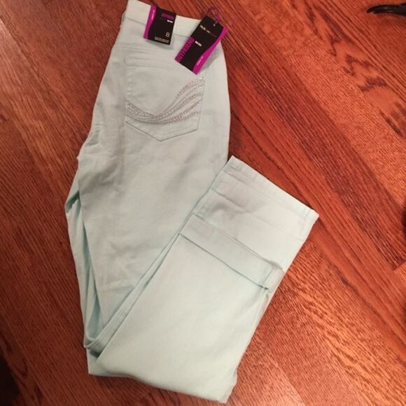 🎉Last Deal🎉Mint color Denim - Picture 1 of 7